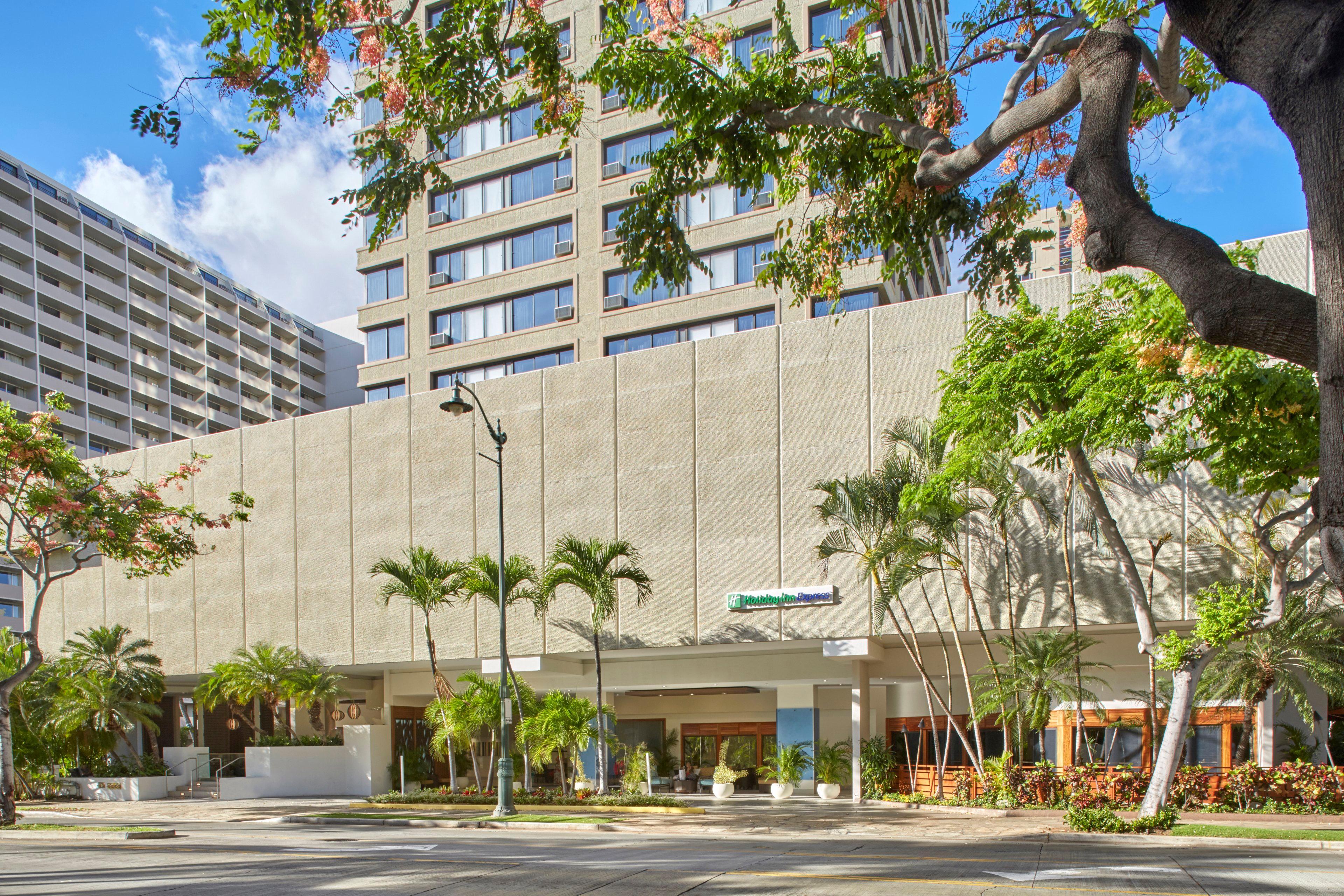 Holiday Inn Express Waikiki, An Ihg Hotel Honolulu Exterior foto